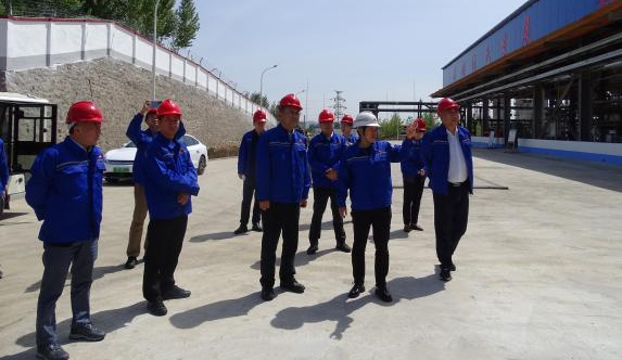 國家產(chǎn)業(yè)轉(zhuǎn)型升級(jí)示范區(qū)調(diào)研組 來中溶科技調(diào)研