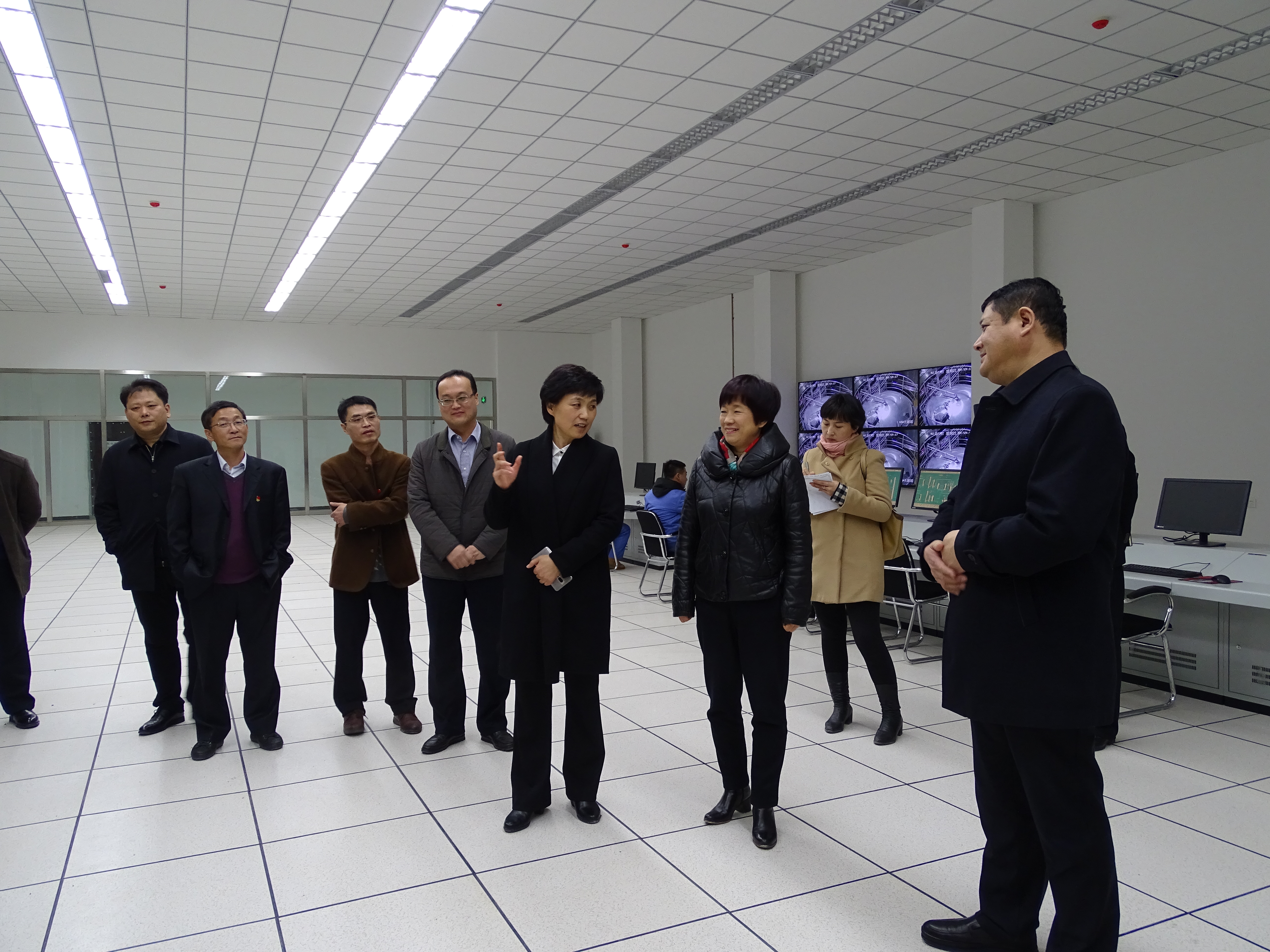 遷安市委書記 市長蒞臨我司遷安無水乙醇項目現場參觀考察